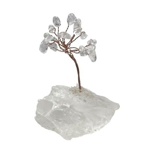 Arbre de Vie sur Druse - Cristal de Roche