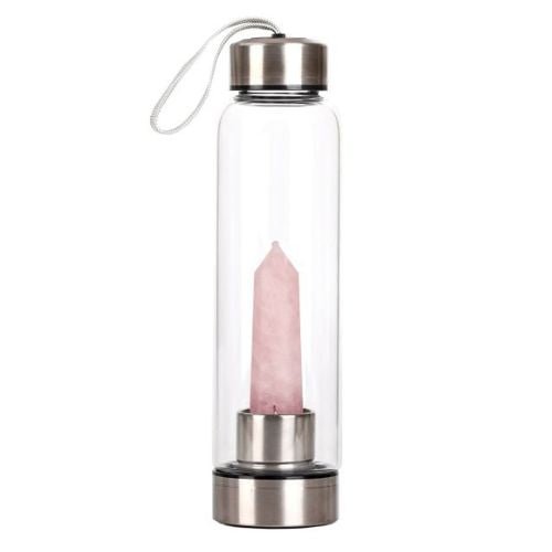 Bouteille Tadasana - Pointe Quartz Rose