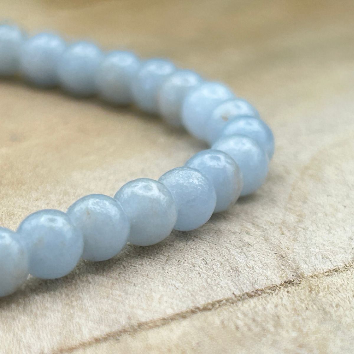 Bracelet 4mm - Angélite