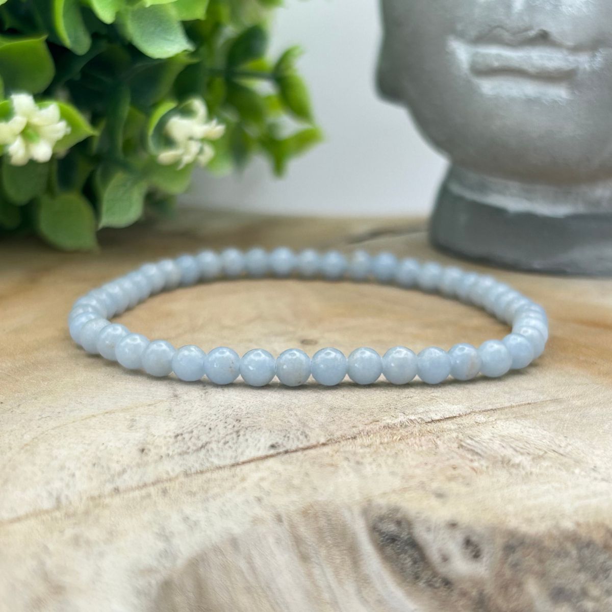 Bracelet 4mm - Angélite