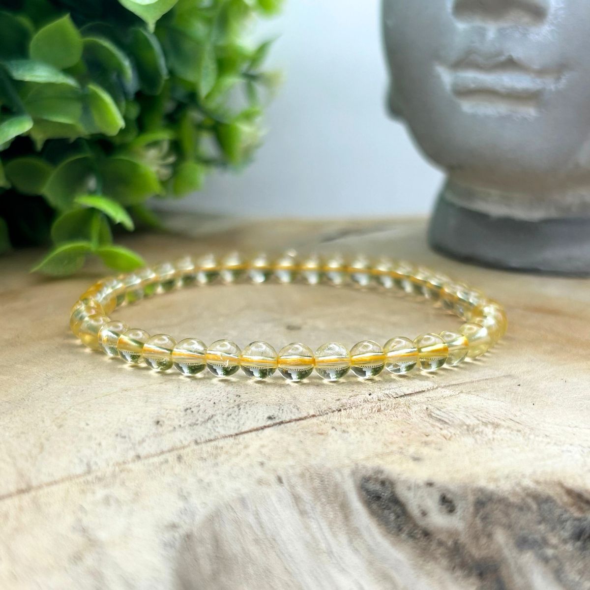 Bracelet 4mm - Citrine Naturelle AA