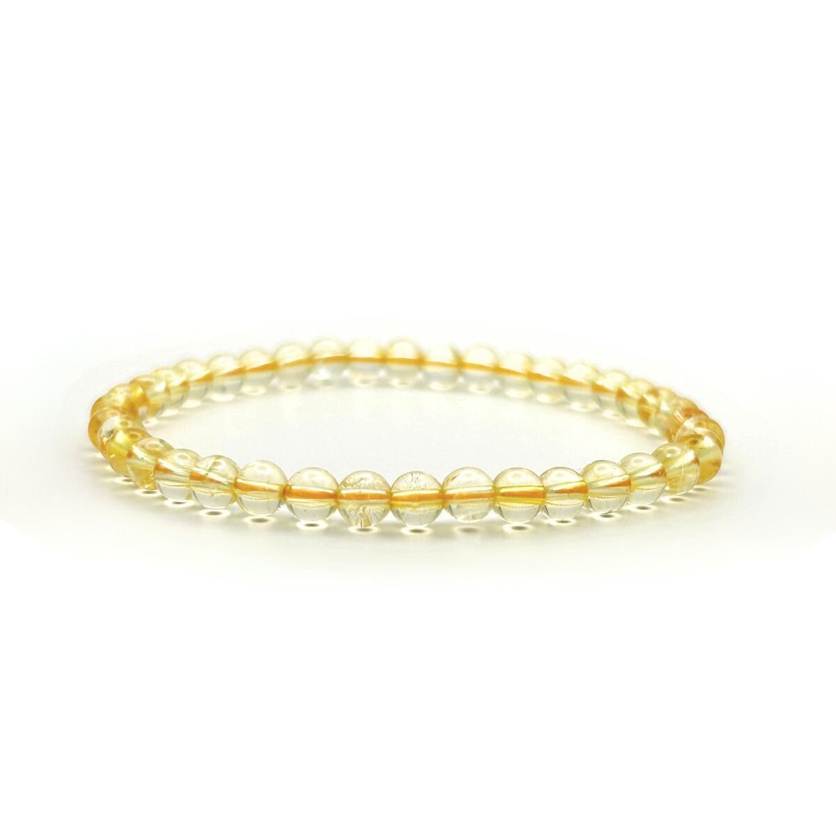 Bracelet 4mm - Citrine Naturelle AA