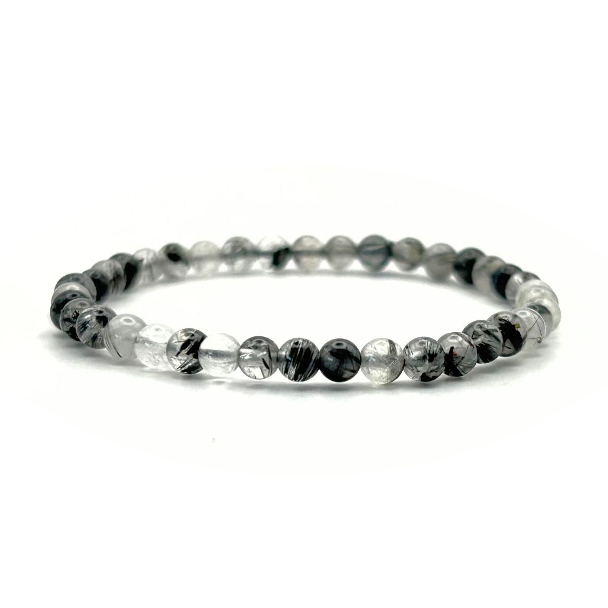 Bracelet 4mm - Cristal de Roche Tourmaline