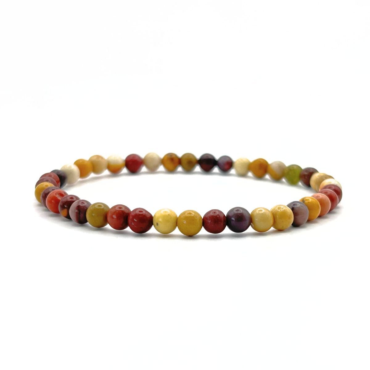 Bracelet 4mm - Jaspe Mokaite