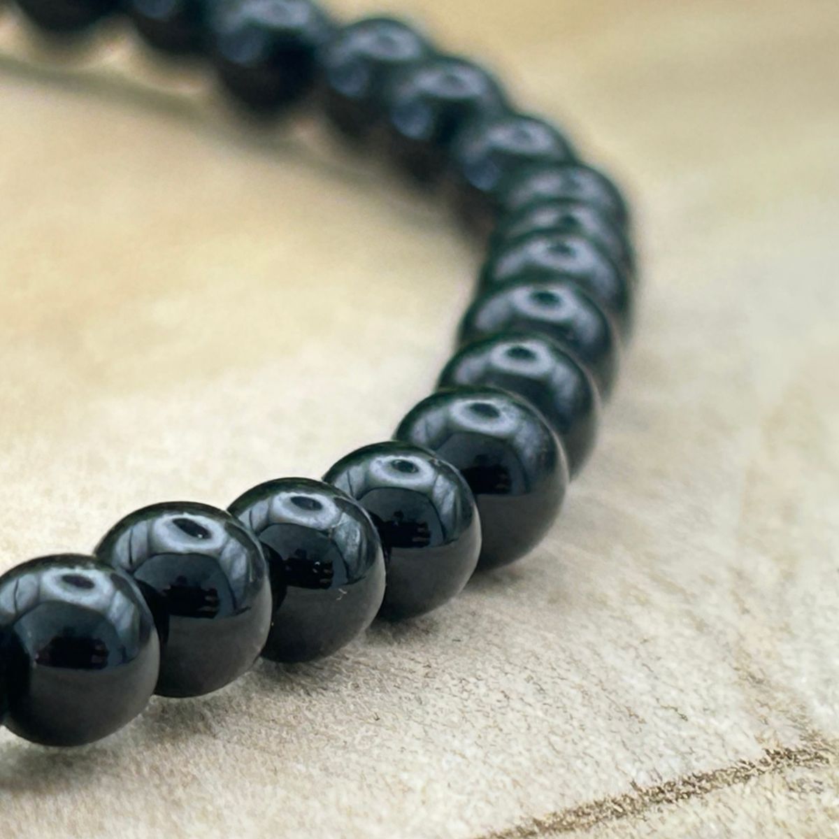 Bracelet 4mm - Onyx