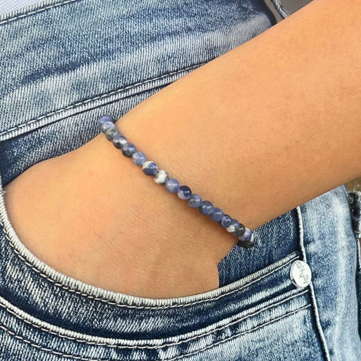 Bracelet 4mm - Sodalite