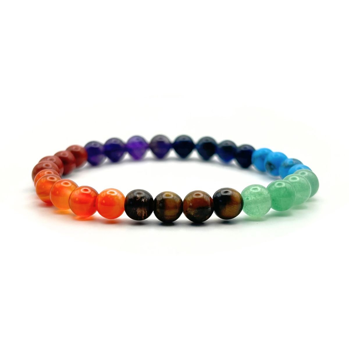 Bracelet 6mm - 7 Chakras