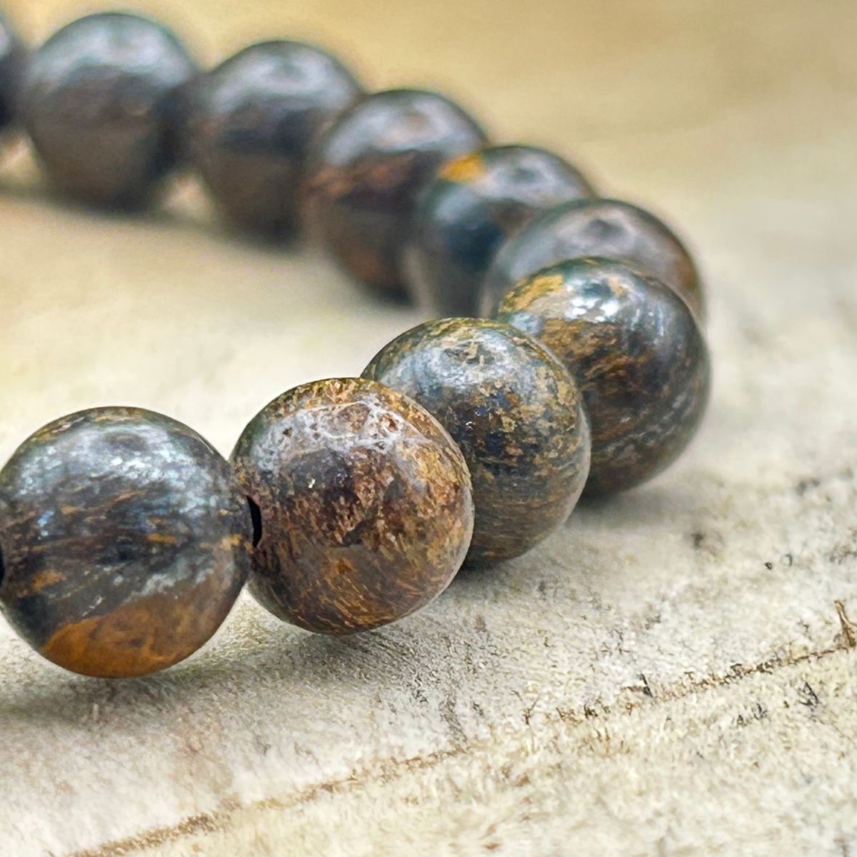 Bracelet 6mm - Bronzite