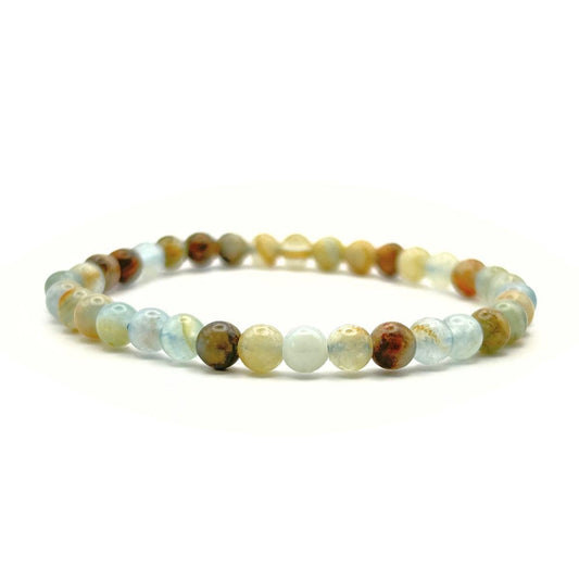 Bracelet 6mm - Calcite Bleue Mix AA