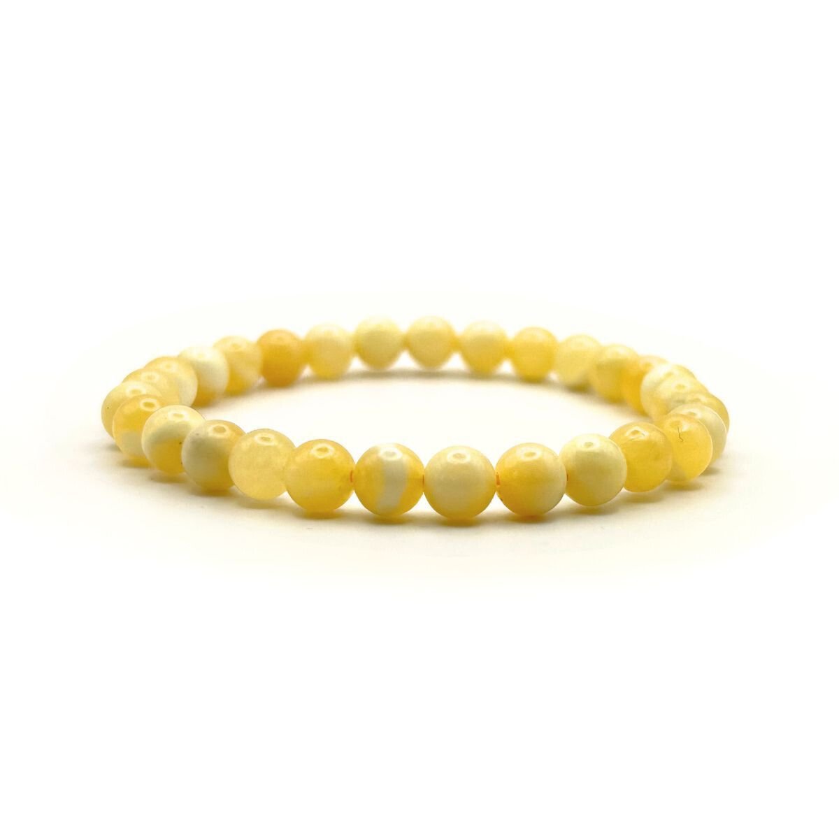 Bracelet 6mm - Calcite Orange