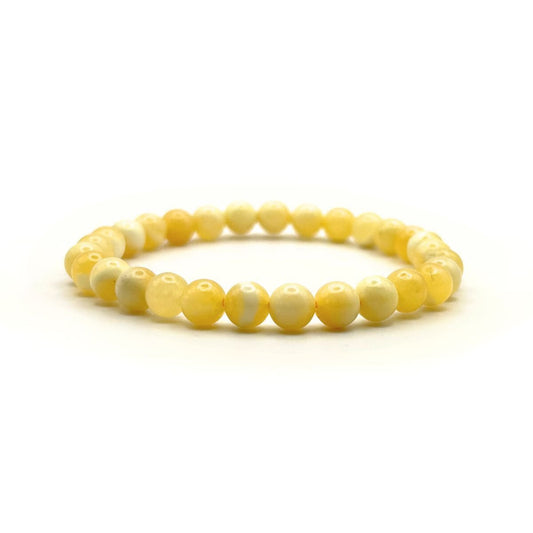 Bracelet 6mm - Calcite Orange