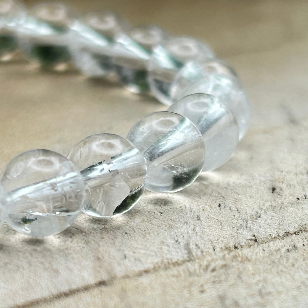 Bracelet 6mm - Cristal de Roche