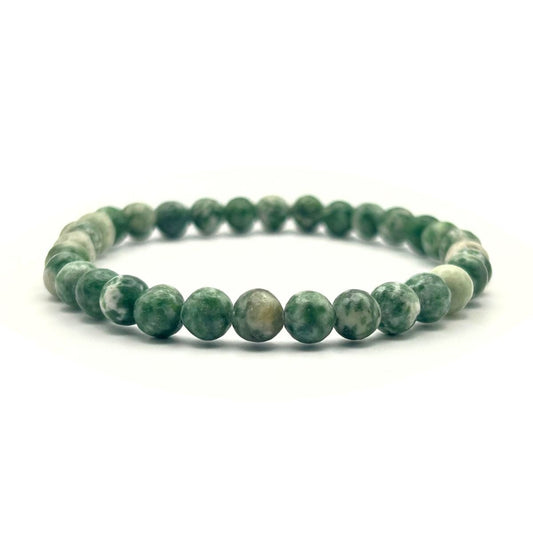 Bracelet 6mm - Jade Verte