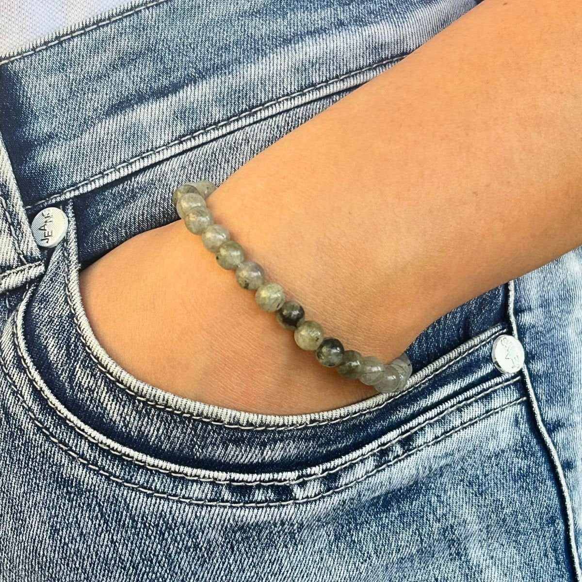 Bracelet 6mm - Labradorite