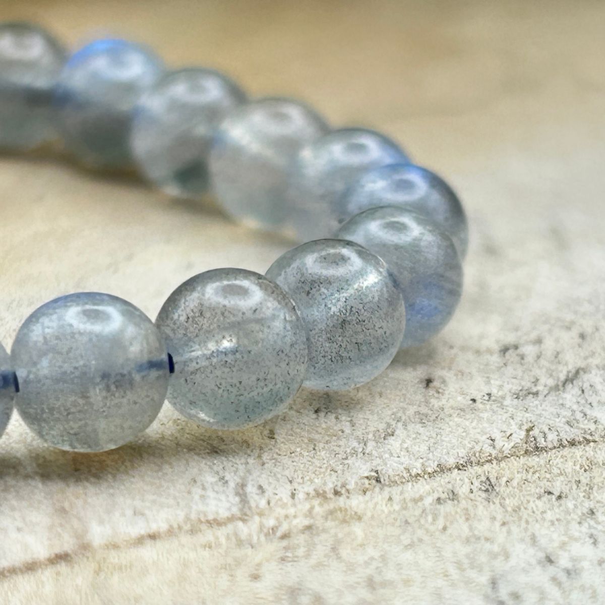 Bracelet 6mm - Labradorite Norvège AA