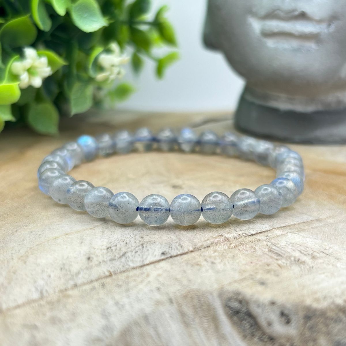 Bracelet 6mm - Labradorite Norvège AA