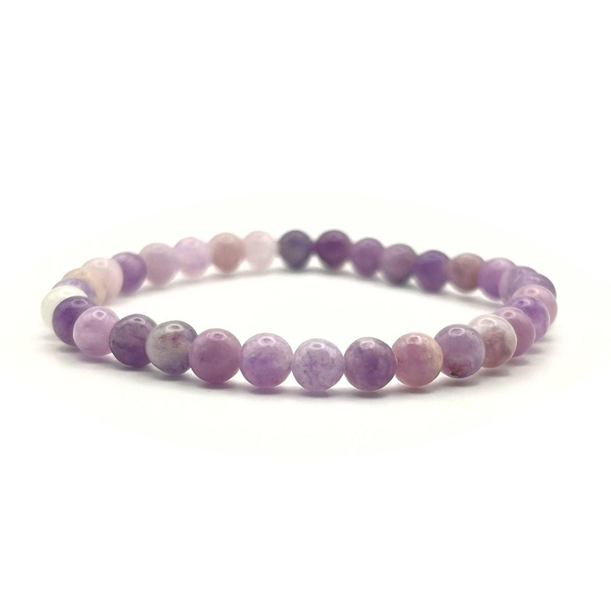 Bracelet 6mm - Lépidolite