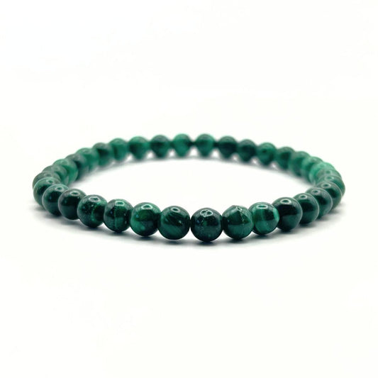 Bracelet 6mm - Malachite