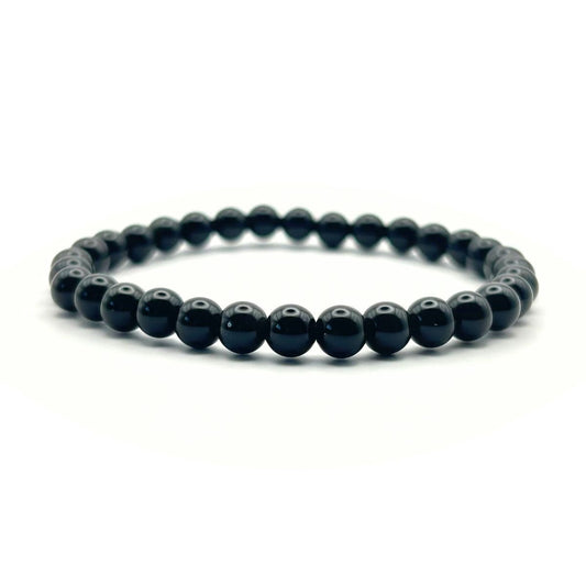 Bracelet 6mm - Obsidienne Œil Céleste