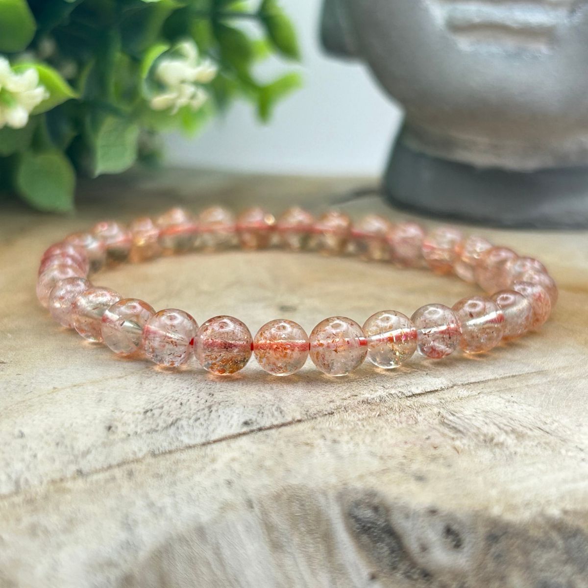 Bracelet 6mm - Pierre de Soleil AA