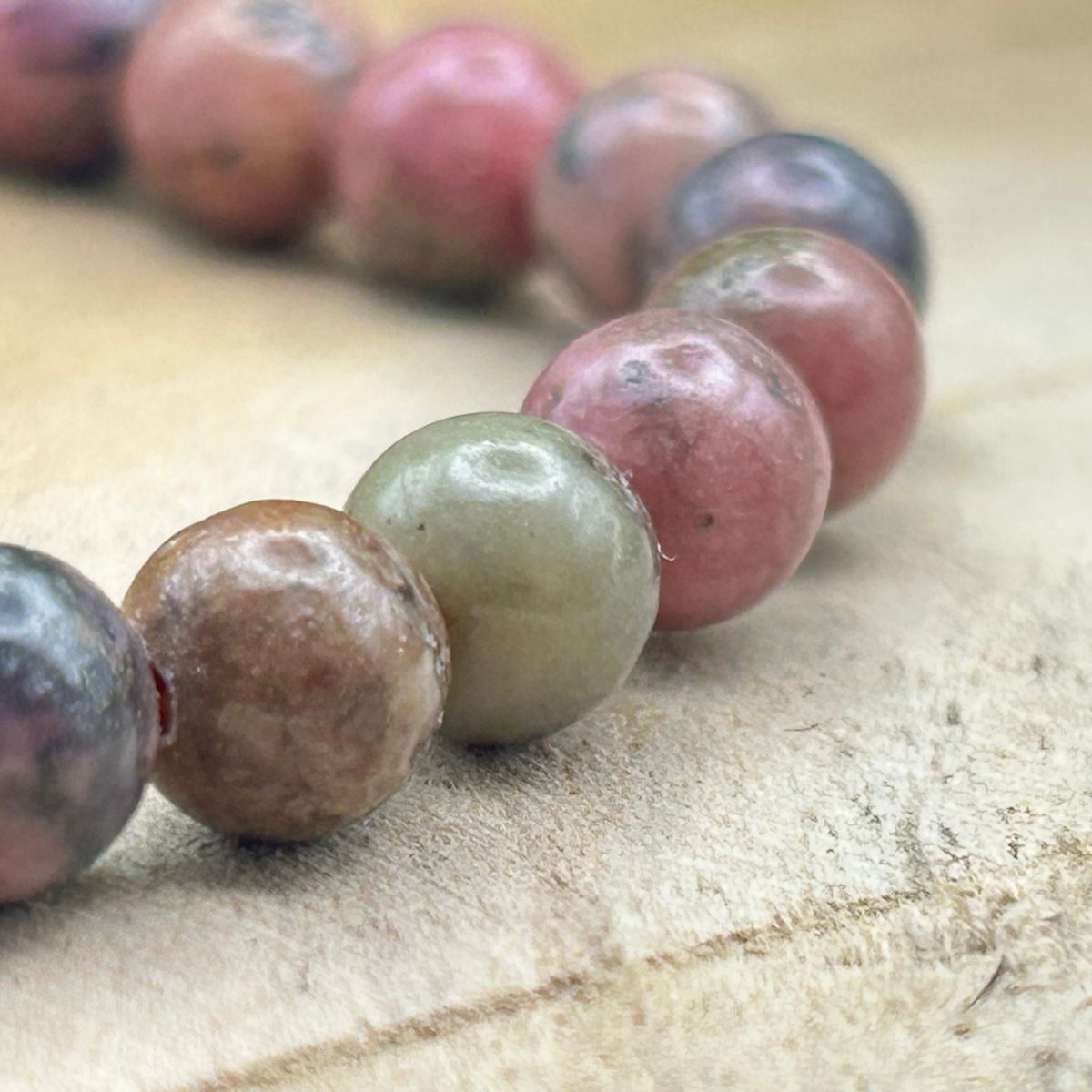 Bracelet 6mm - Rhodonite