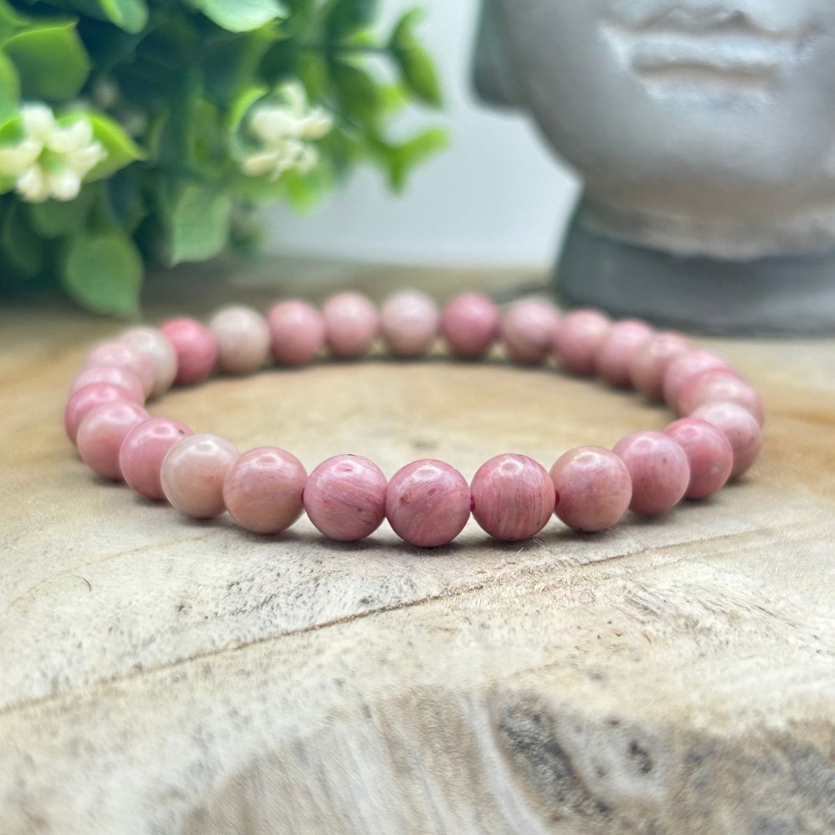 Bracelet 6mm - Rhodonite d'Australie