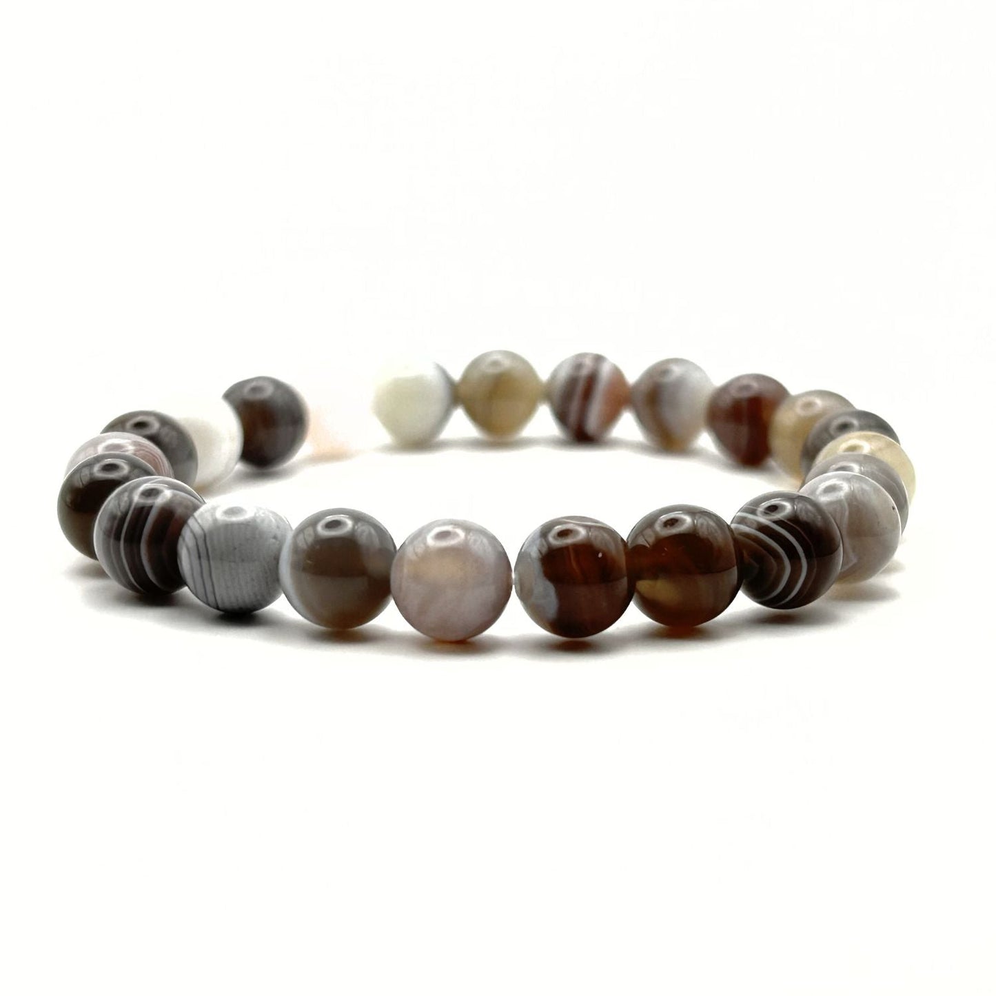 Bracelet 8mm - Agate Botswana