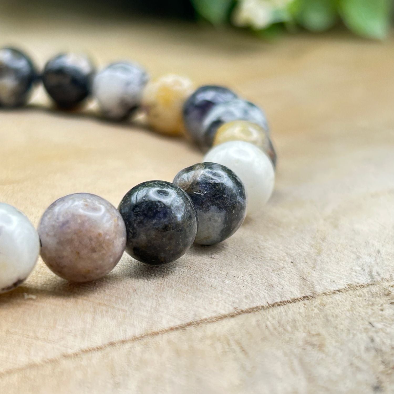 Bracelet 8mm - Agate Dendrite