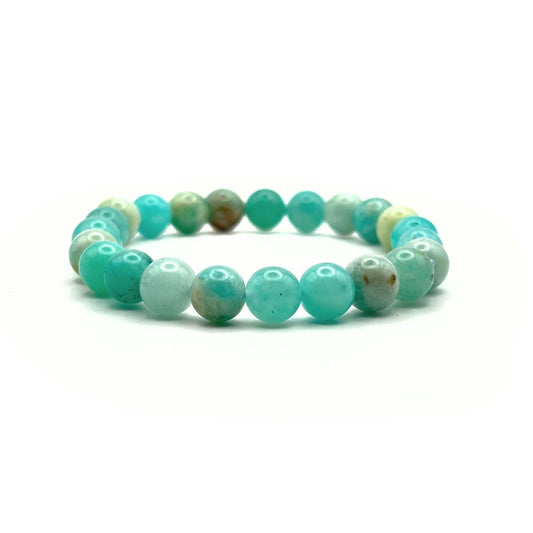 Bracelet 8mm - Amazonite Pérou