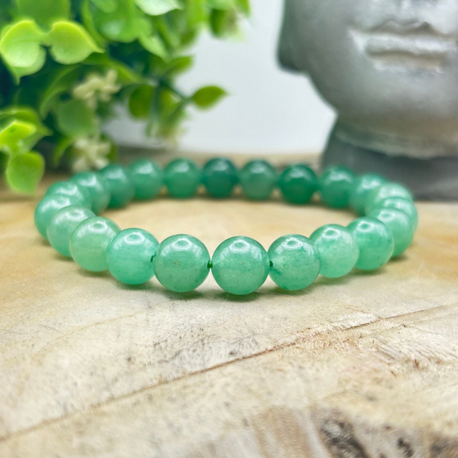 Bracelet 8mm - Aventurine Verte