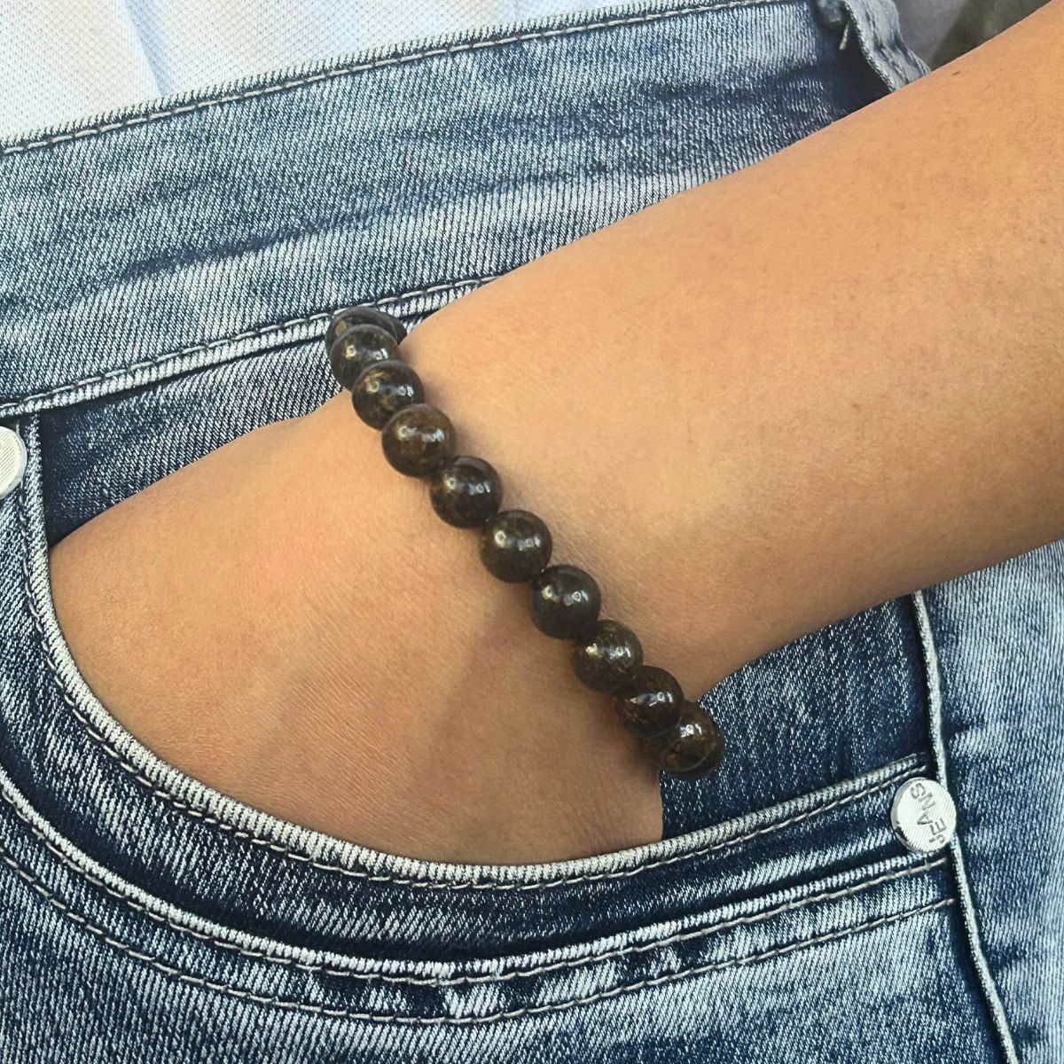 Bracelet 8mm - Bronzite