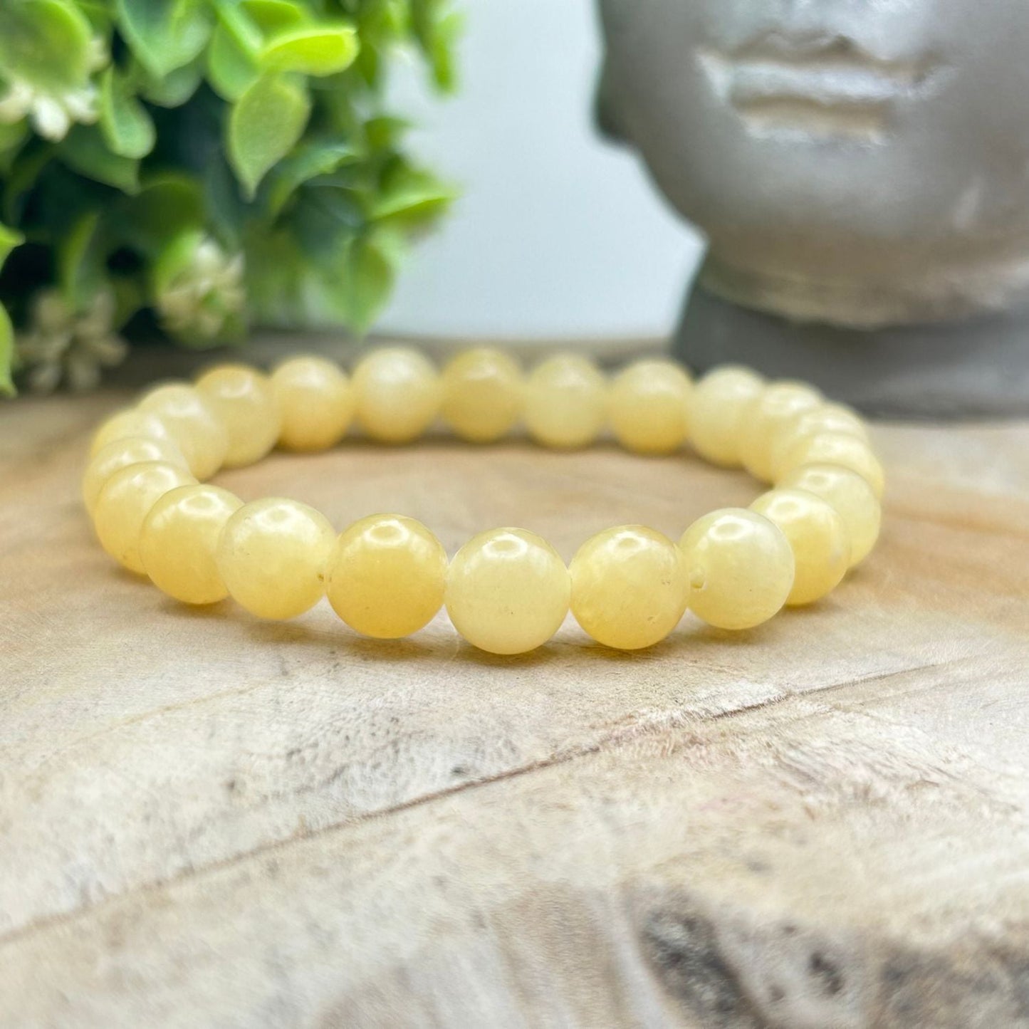 Bracelet 8mm - Calcite Orange