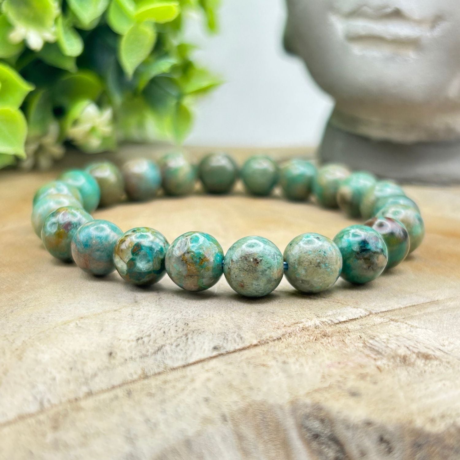 Bracelet 8mm - Chrysocolle AA