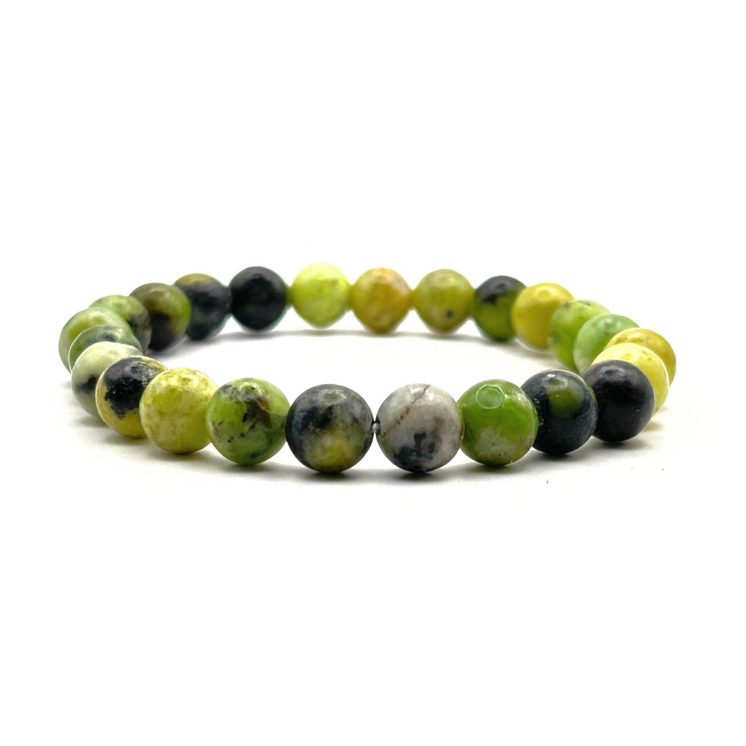 Bracelet 8mm - Chrysoprase Citron