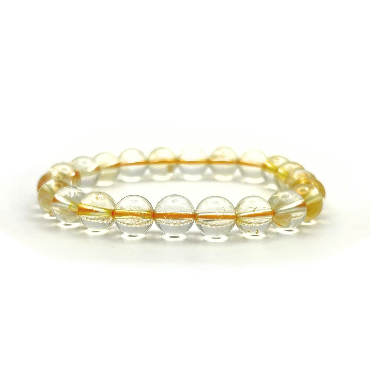 Bracelet 8mm - Citrine Naturelle AA