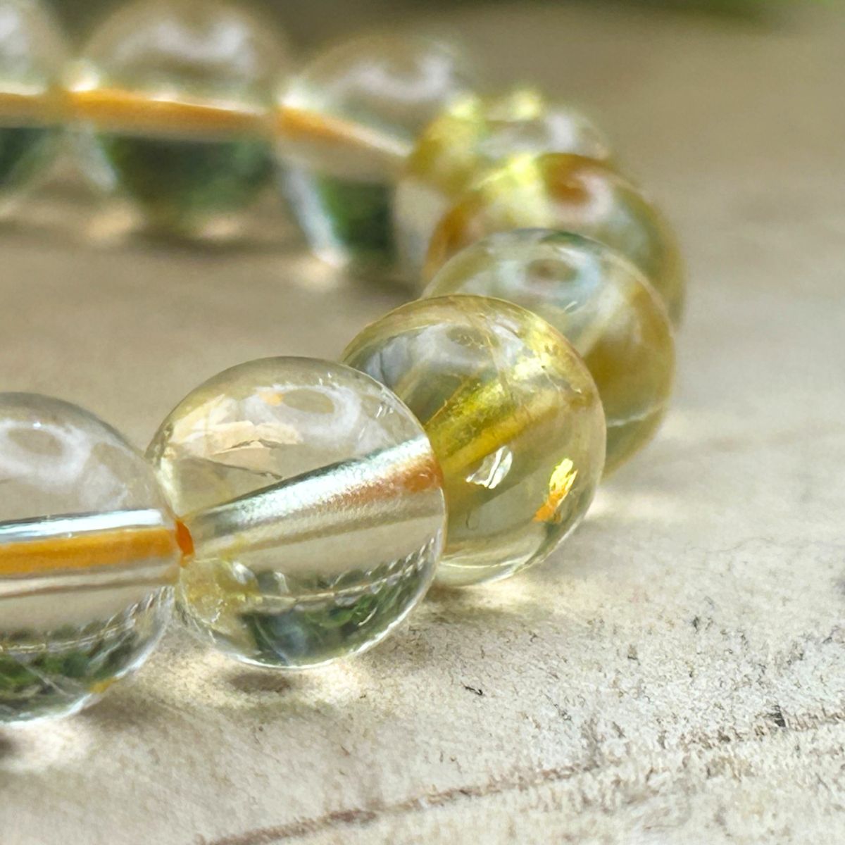 Bracelet 8mm - Citrine Naturelle AA