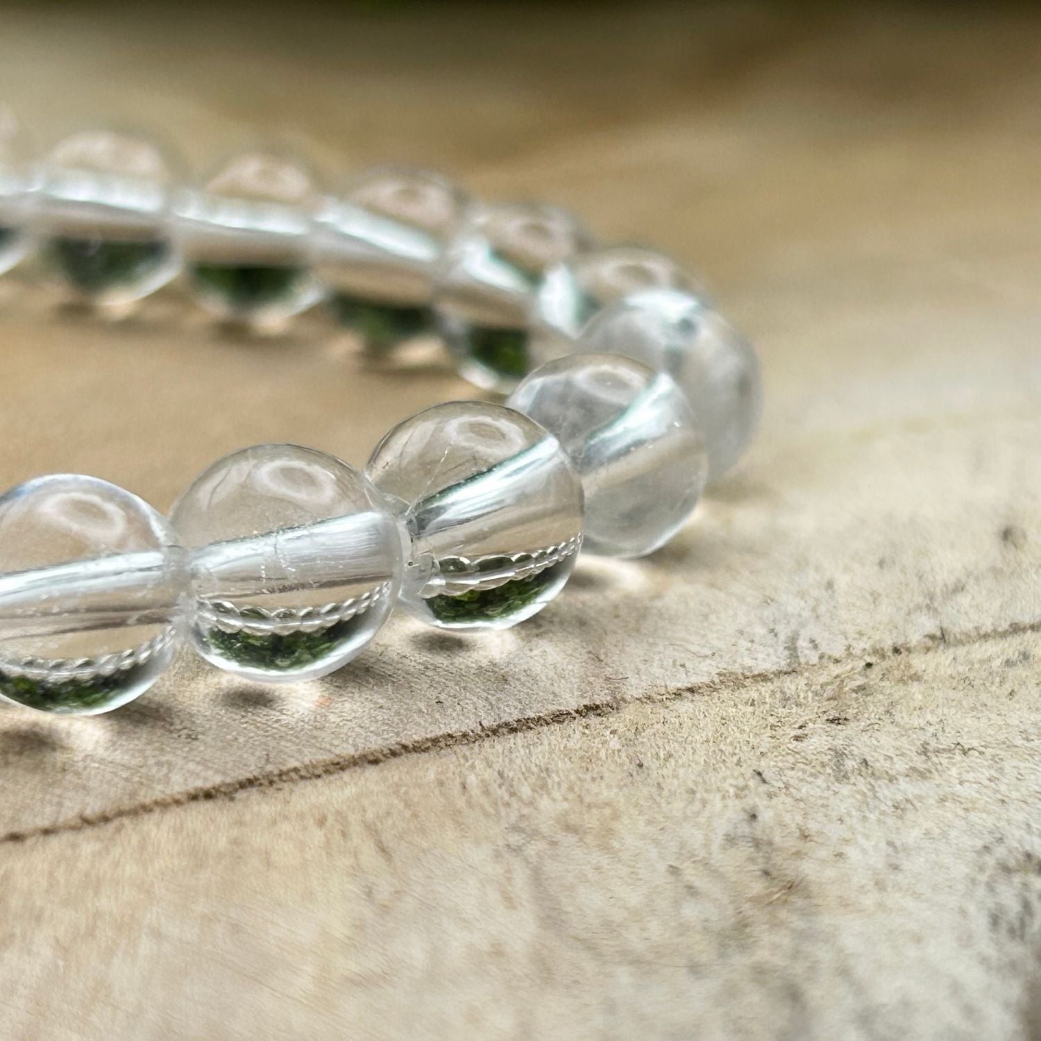 Bracelet 8mm - Cristal de Roche