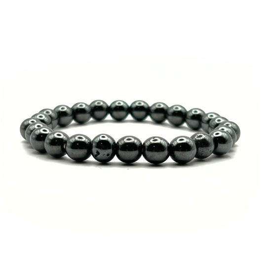 Bracelet 8mm - Hématite