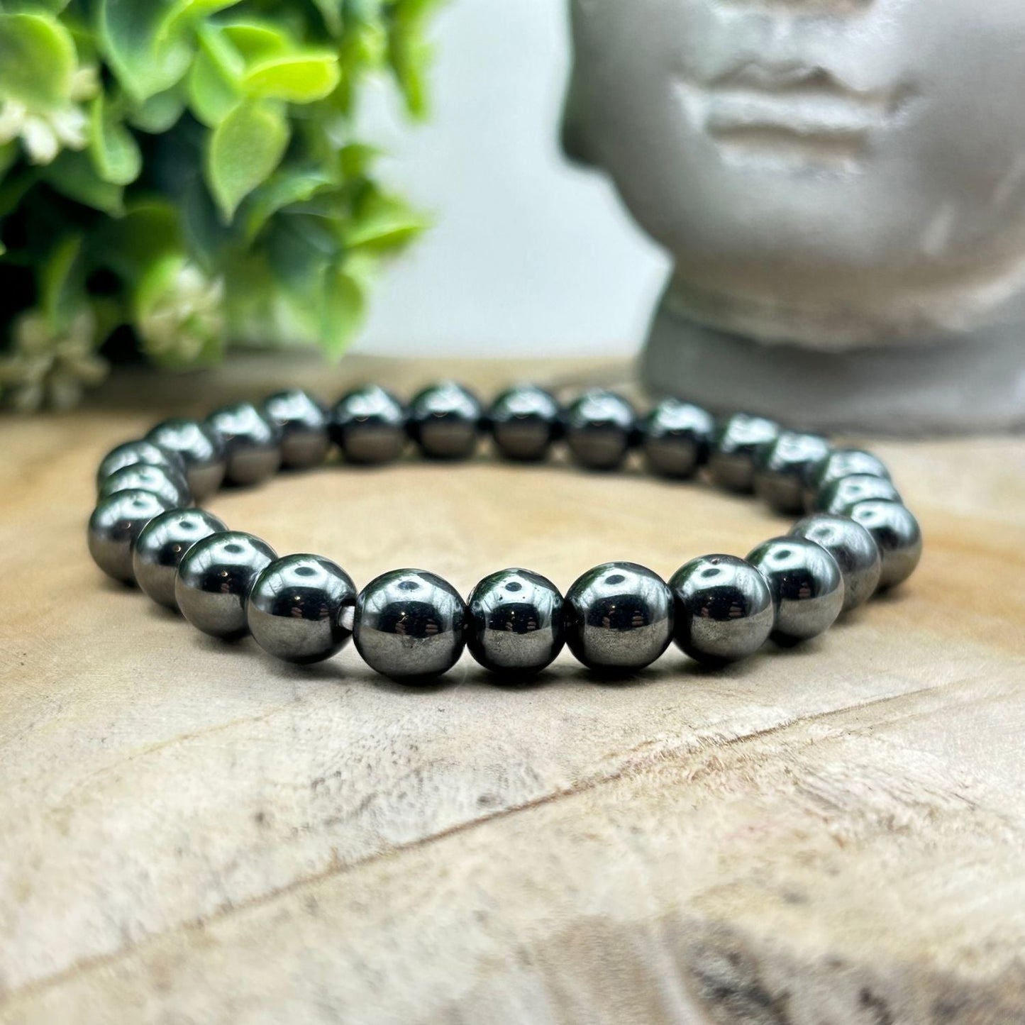 Bracelet 8mm - Hématite