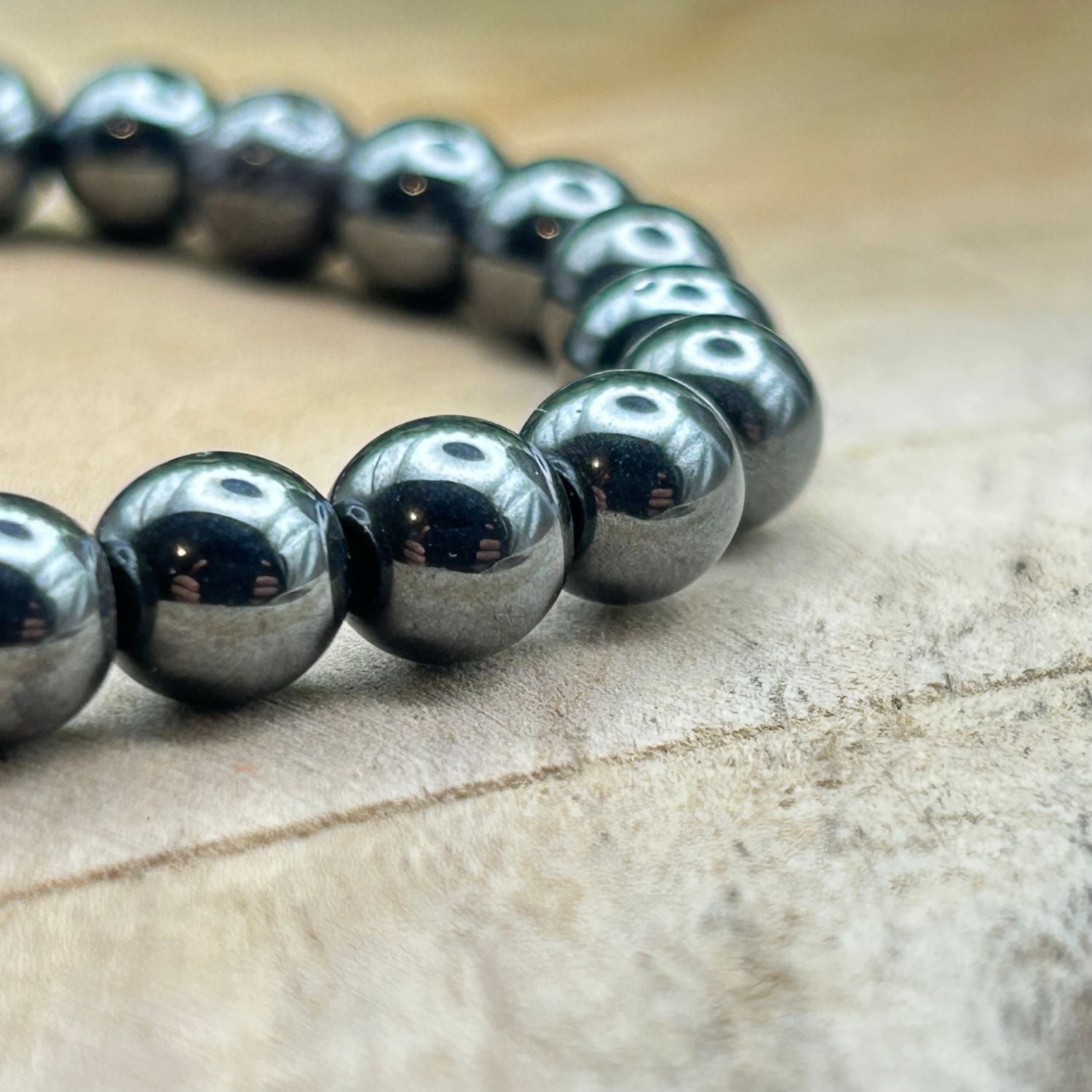 Bracelet 8mm - Hématite