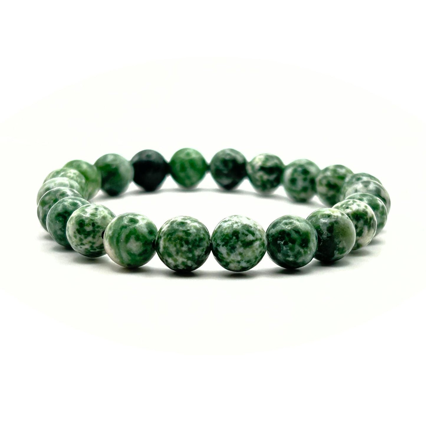 Bracelet 8mm - Jade Verte