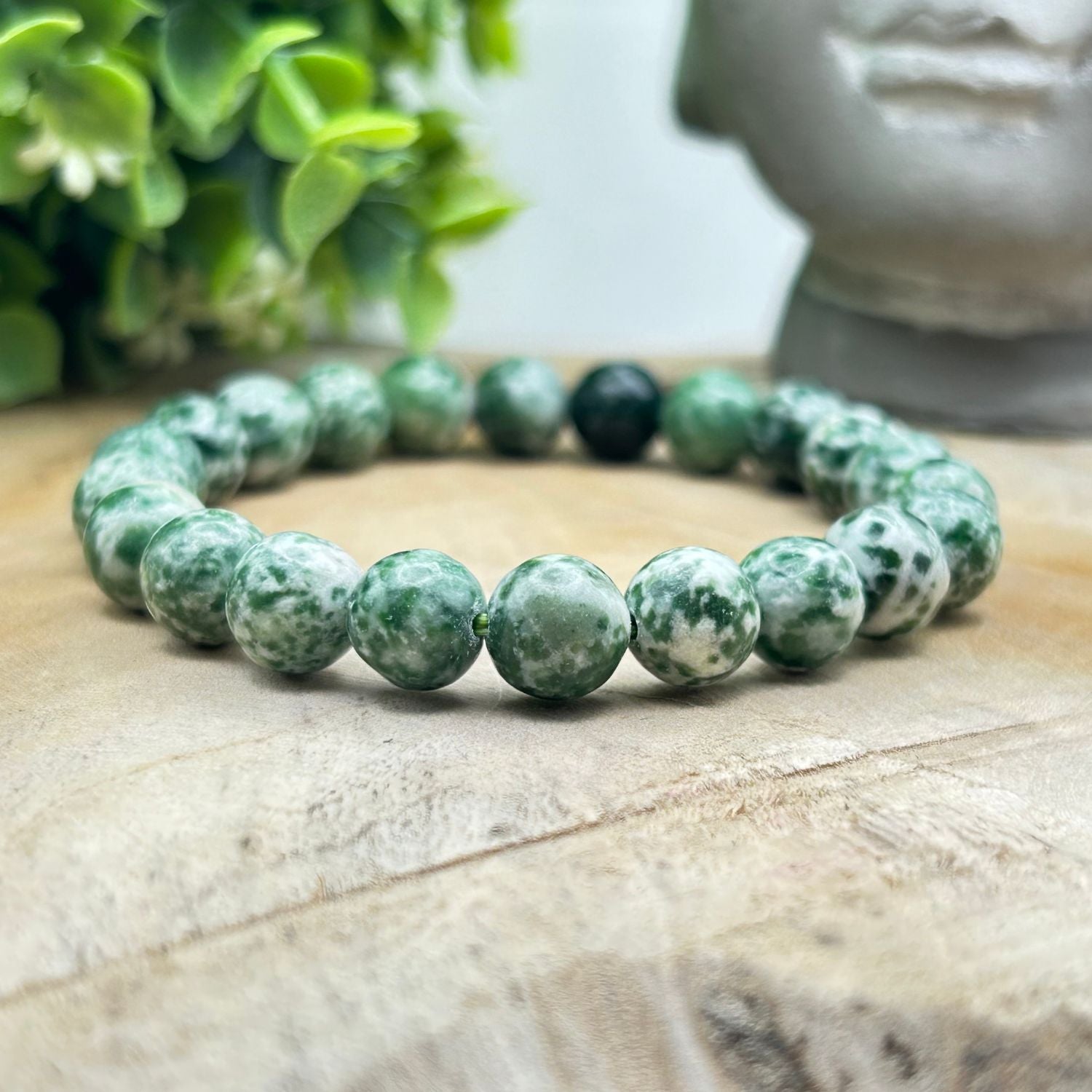 Bracelet 8mm - Jade Verte