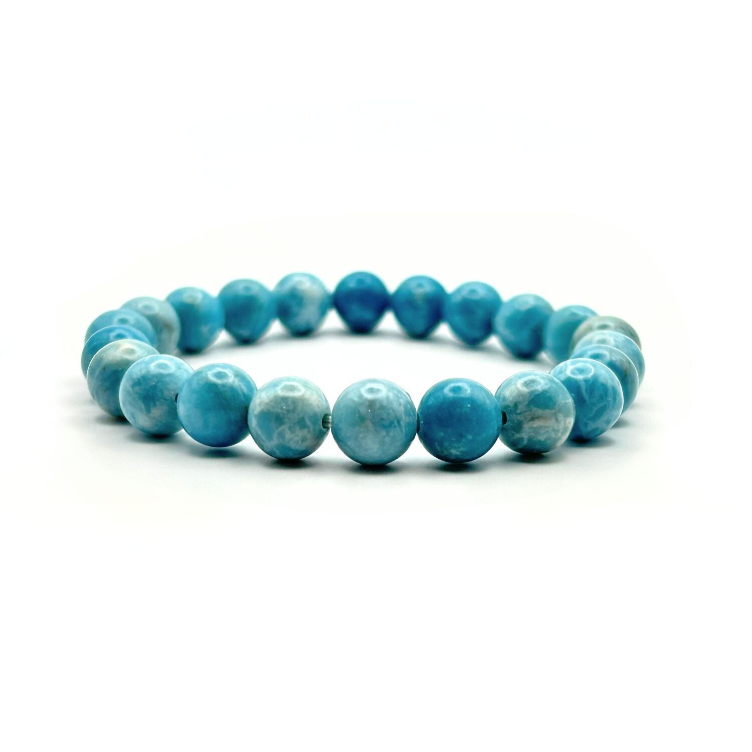 Bracelet 8mm - Larimar de Chine