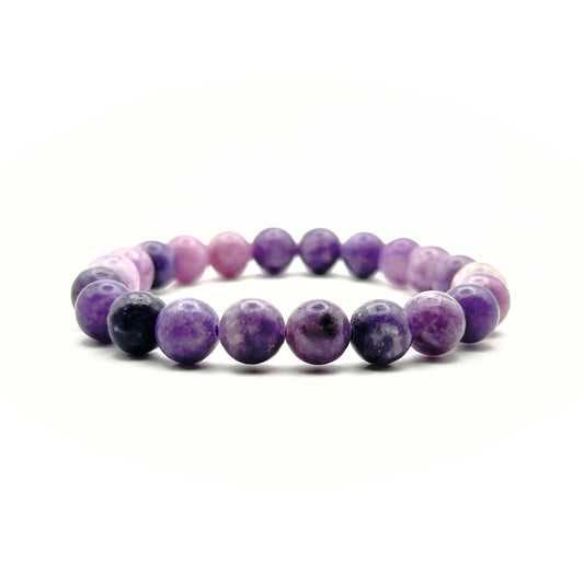 Bracelet 8mm - Lépidolite