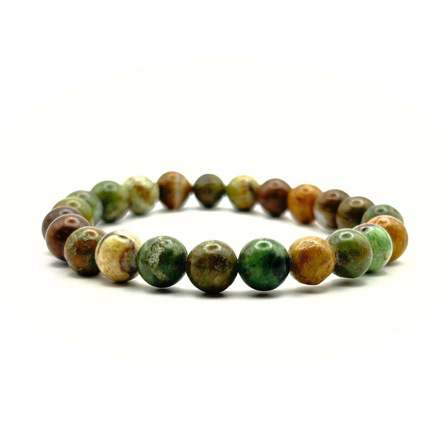 Bracelet 8mm - Opale Verte