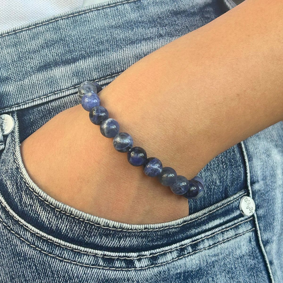 Bracelet 8mm - Sodalite