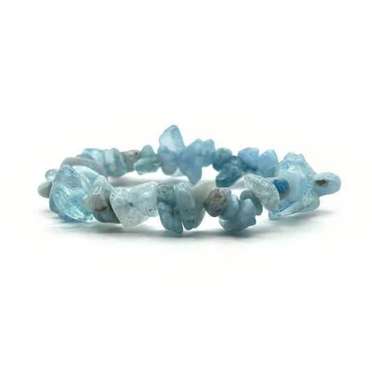 Bracelet chips - Aigue-Marine