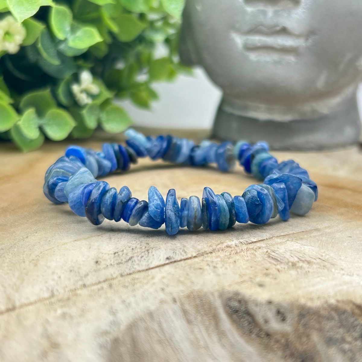 Bracelet chips - Cyanite Bleue