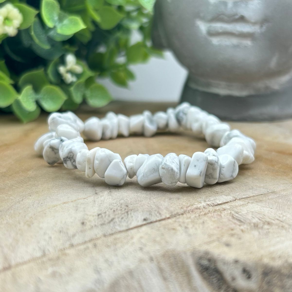 Bracelet chips - Howlite