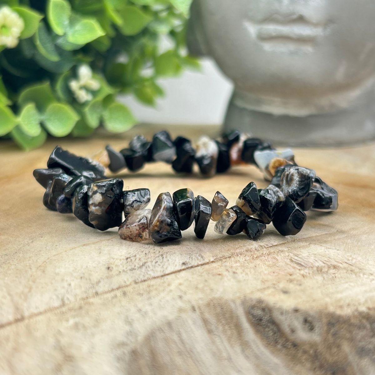 Bracelet chips - Onyx